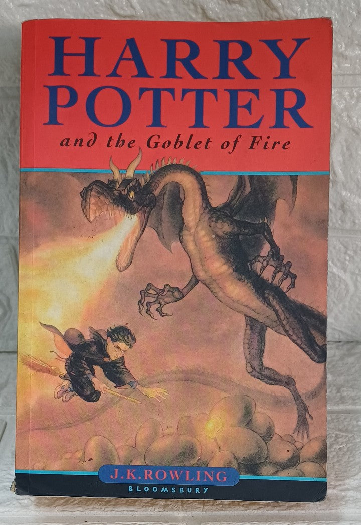 Front Cover Of Harry Potter and the Goblet of Fire (Harry Potter, #4) (J.K. Rowling)