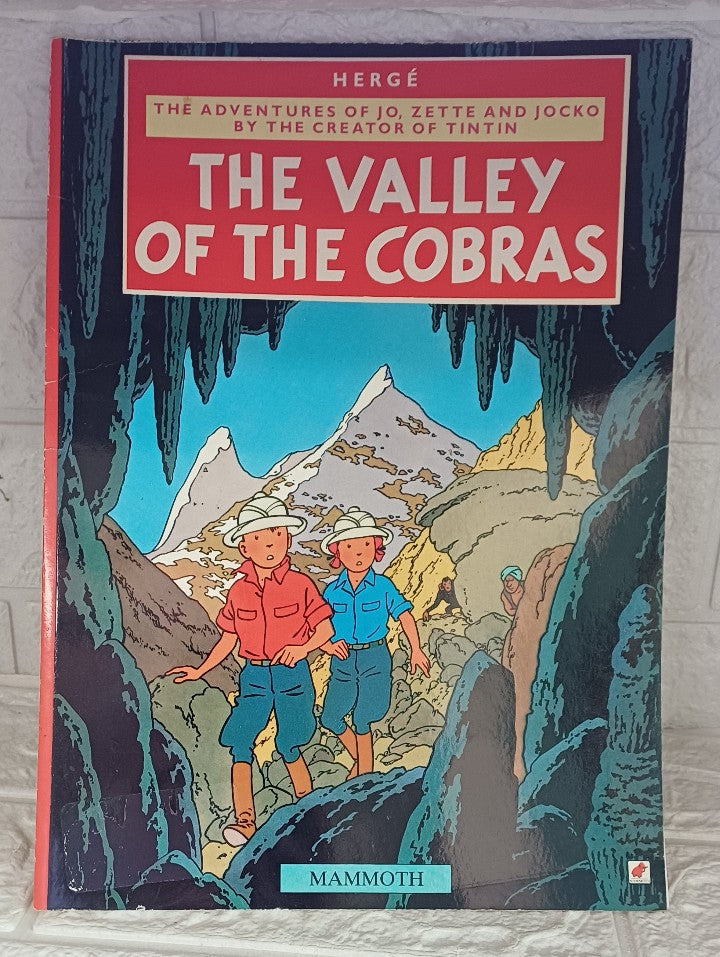 Front Cover Of The Valley of the Cobras (Hergé