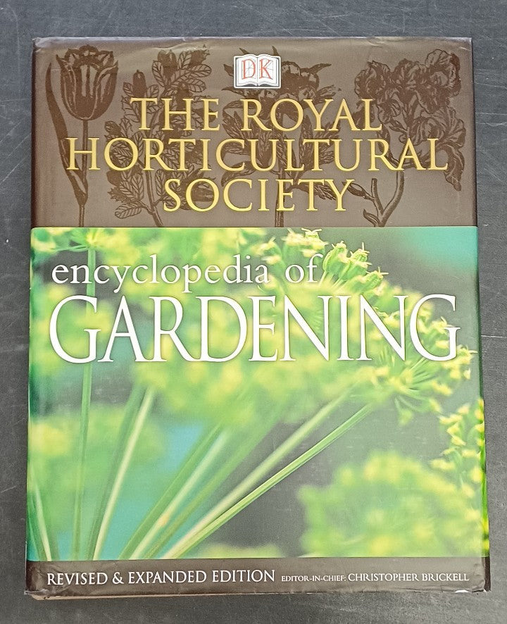 Front Cover Of Rhs Encyclopedia Of Gardening (Christopher Brickell)