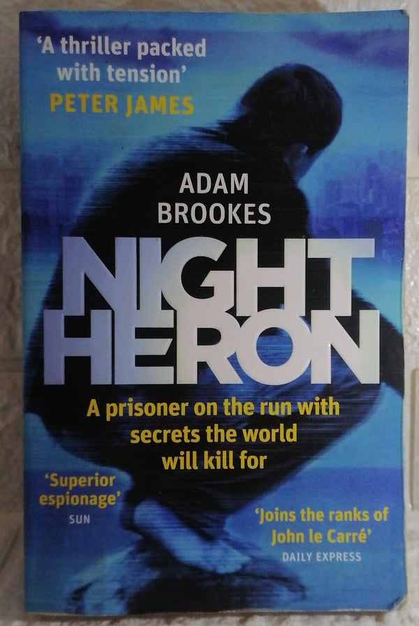 Front Cover Of Night Heron (Adam Brookes)