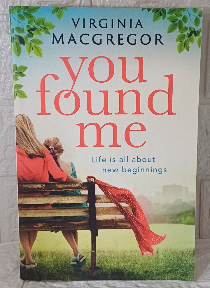 Front Cover Of You Found Me (Virginia Macgregor)