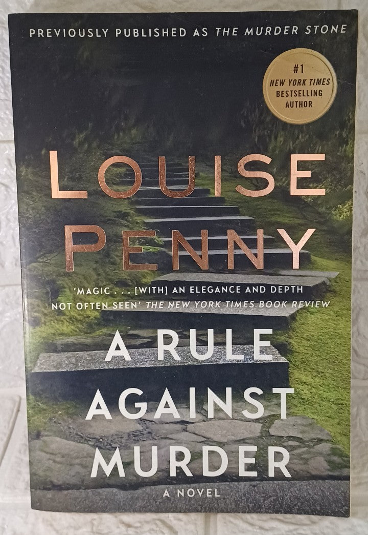 Front Cover Of Rule Against Murder (Louise Penny)