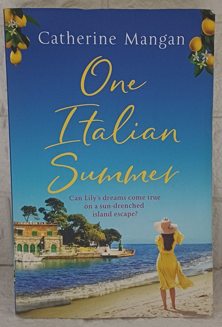 Front Cover Of One Italian Summer (Catherine Mangan)