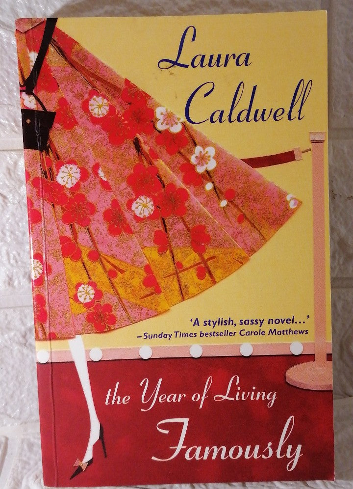 Front Cover Of The Year of Living Famously (Laura Caldwell)