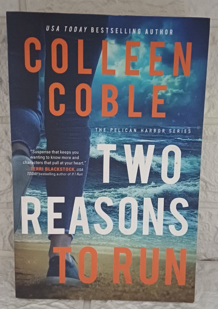 Front Cover Of Two Reasons to Run (Pelican Harbor #2) (Colleen Coble)