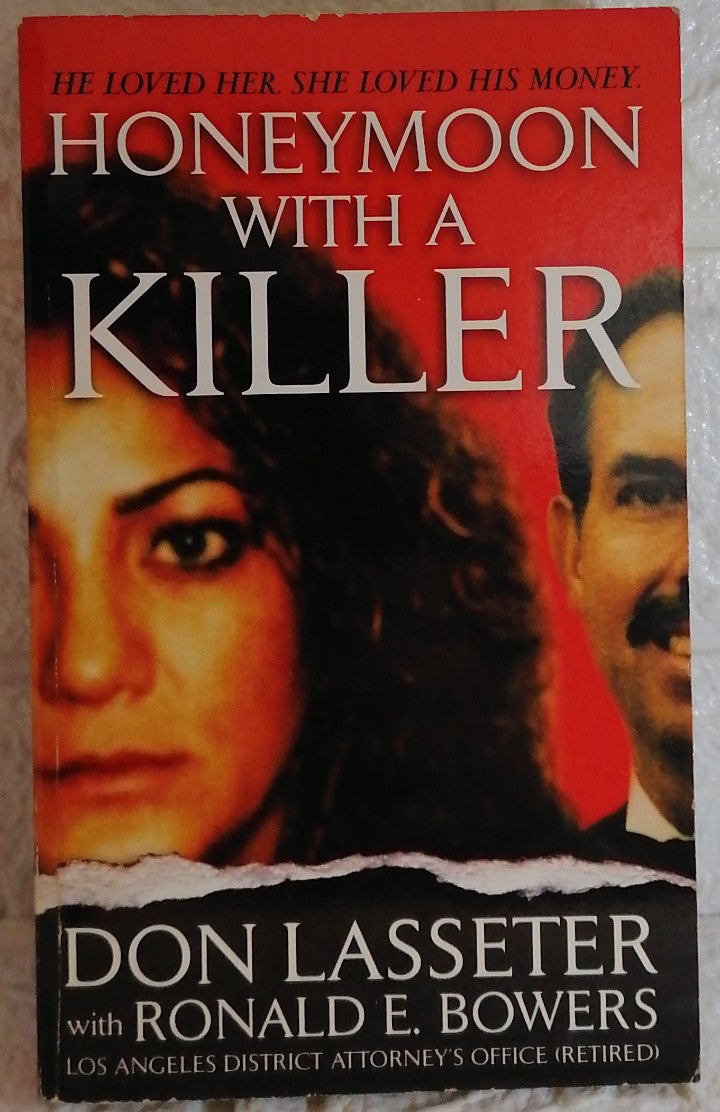Front Cover Of Honeymoon With A Killer (Don Lasseter)