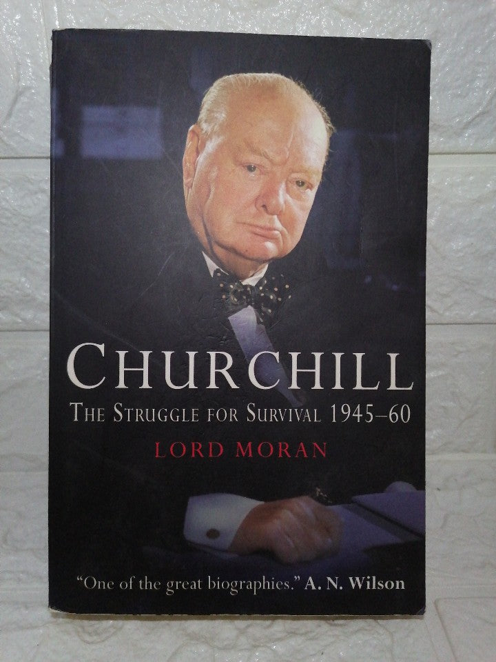 Front Cover Of Churchill: The Struggle for Survival 1945-60 (Charles Wilson)