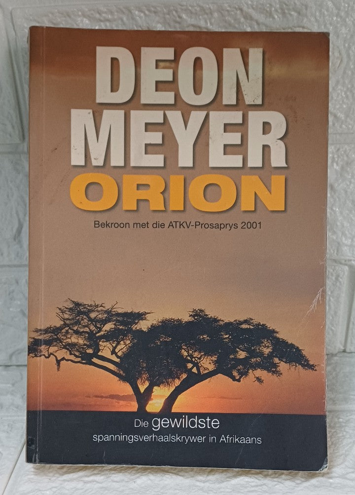 Front Cover Of Orion (Mat Joubert #1.5) (Deon Meyer)