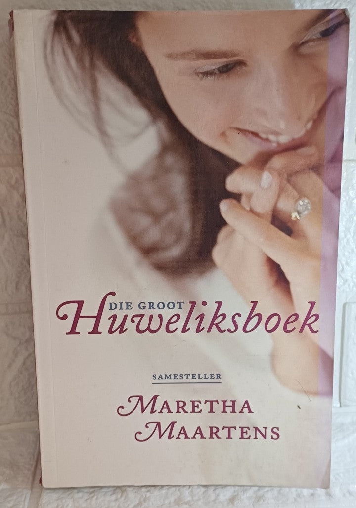 Front Cover Of Die groot huweliksboek (Maretha Maartens)