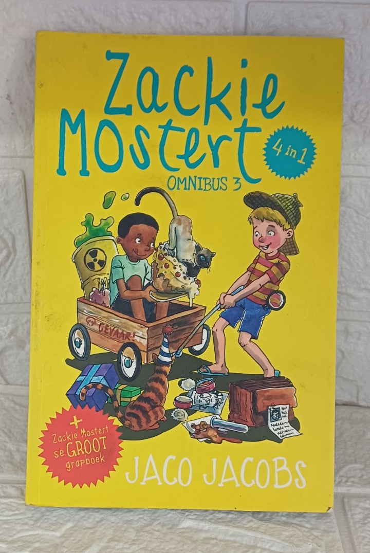 Front Cover Of Zackie Mostert Omnibus 3 (Jaco Jacobs)