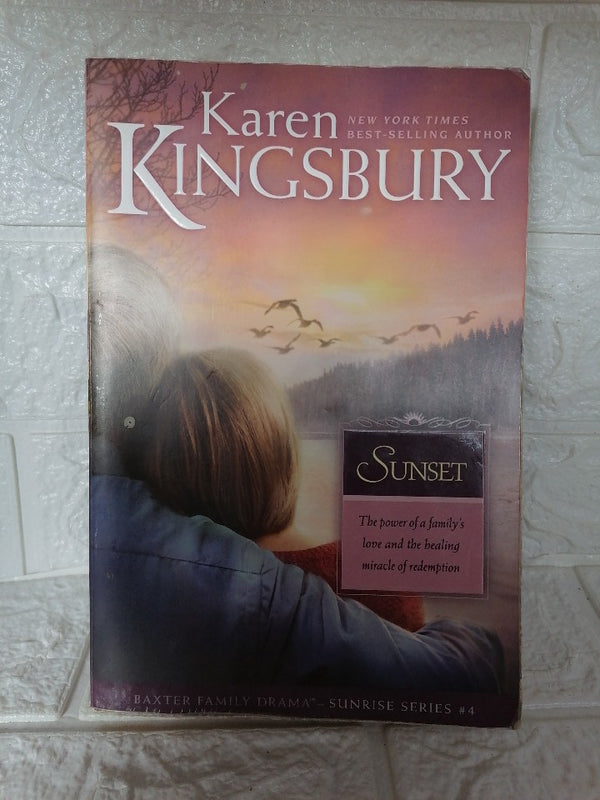 Front Cover Of Sunset (Sunrise, #4) (Karen Kingsbury)