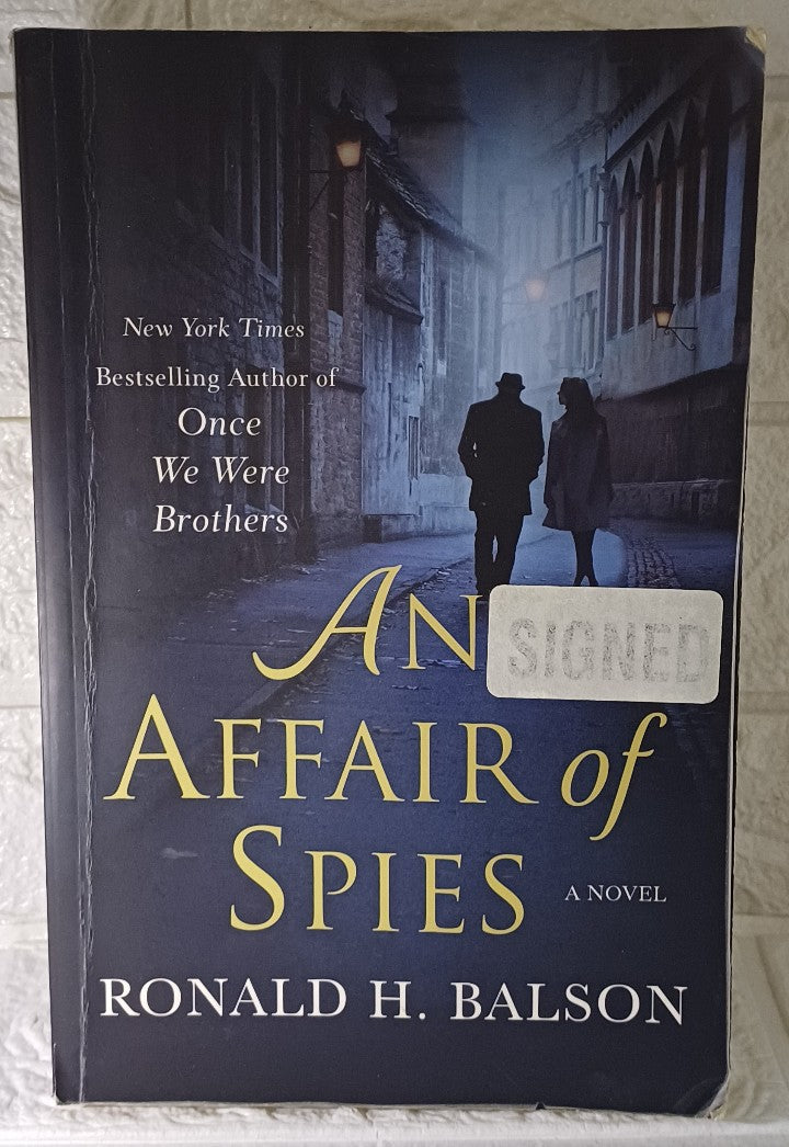Front Cover Of An Affair Of Spies (Ronald H. Balson)