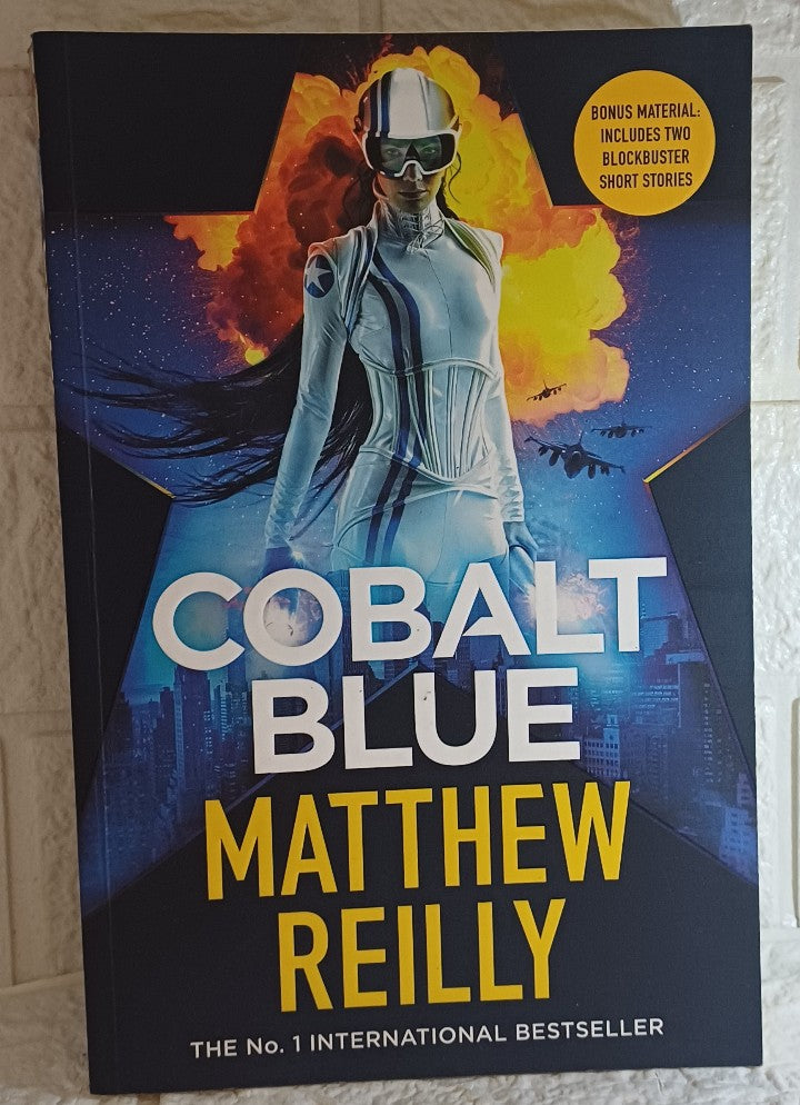 Front Cover Of Cobalt Blue (Matthew Reilly)