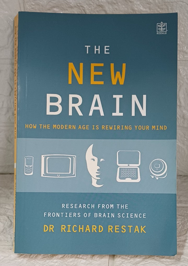 Front Cover Of The New Brain - How the modern age is rewiring your mind (Richard Restak)