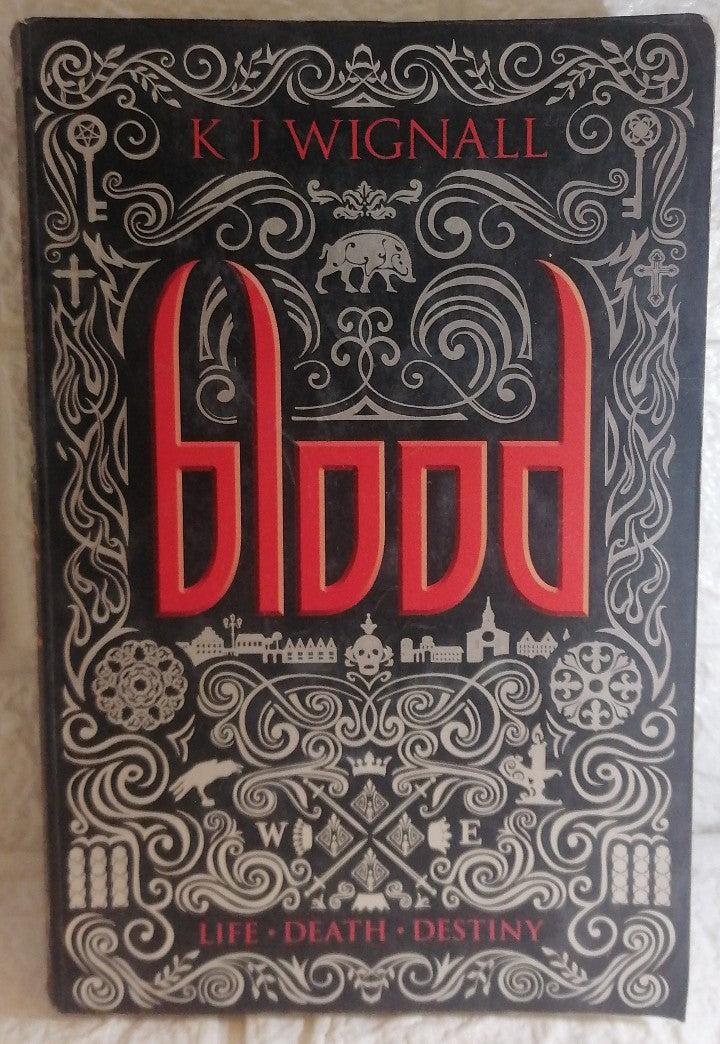 Front Cover Of Blood (Mercian Trilogy, #1) (K.J. Wignall)