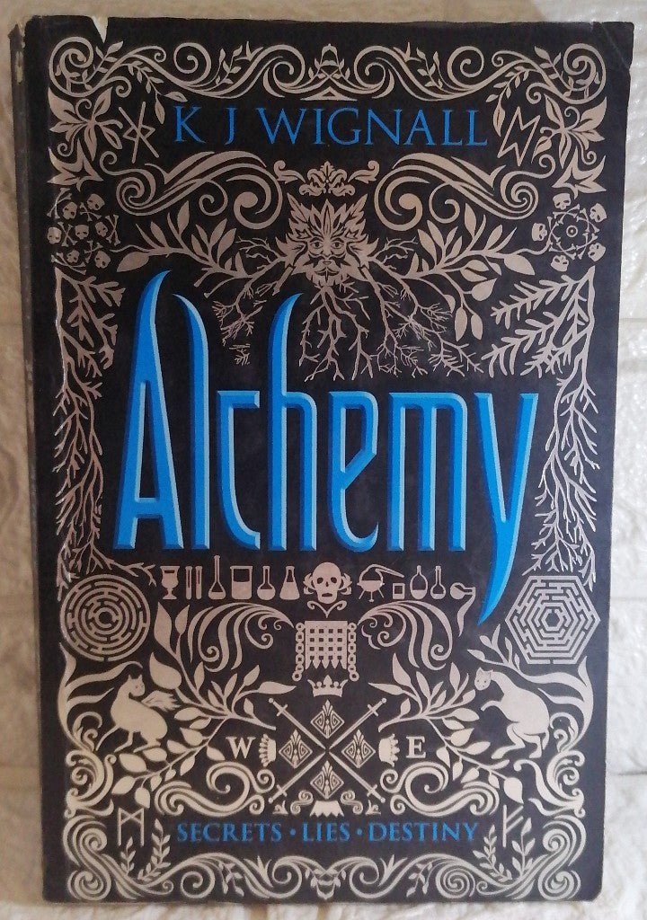 Front Cover Of Alchemy (Mercian Trilogy, #2) (K.J. Wignall)