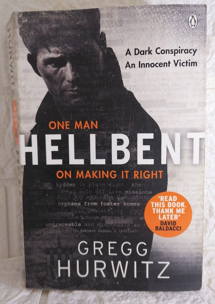 Front Cover Of Hellbent (Orphan X, #3) (Gregg Hurwitz)