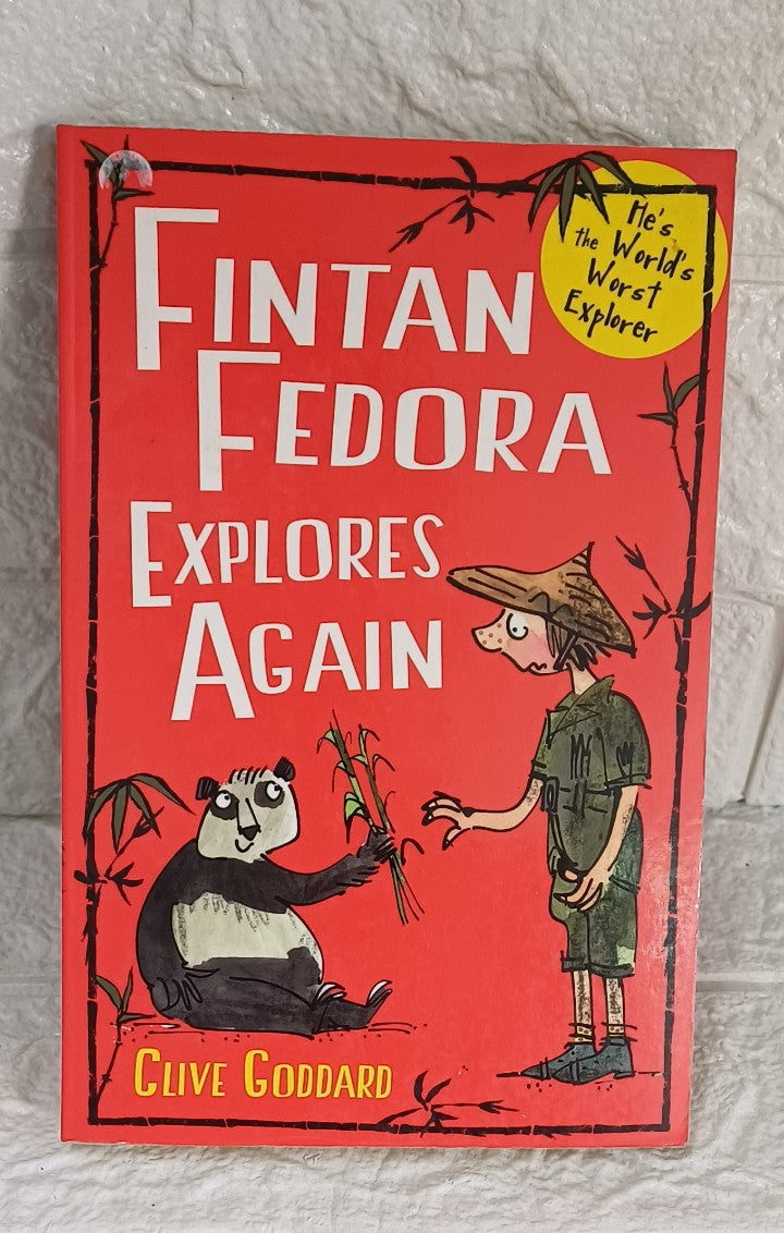 Front Cover Of Fintan Fedora Explores Again (Fintan Fedora #2) (Clive Goddard)