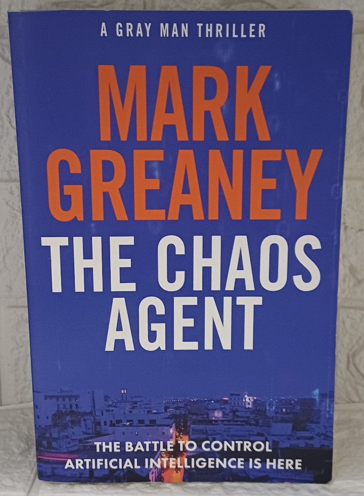 Front Cover Of The Chaos Agent (Mark Greaney)