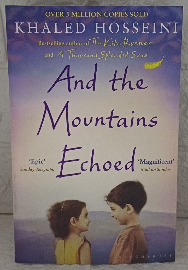 Front Cover Of And the Mountains Echoed (Khaled Hosseini)