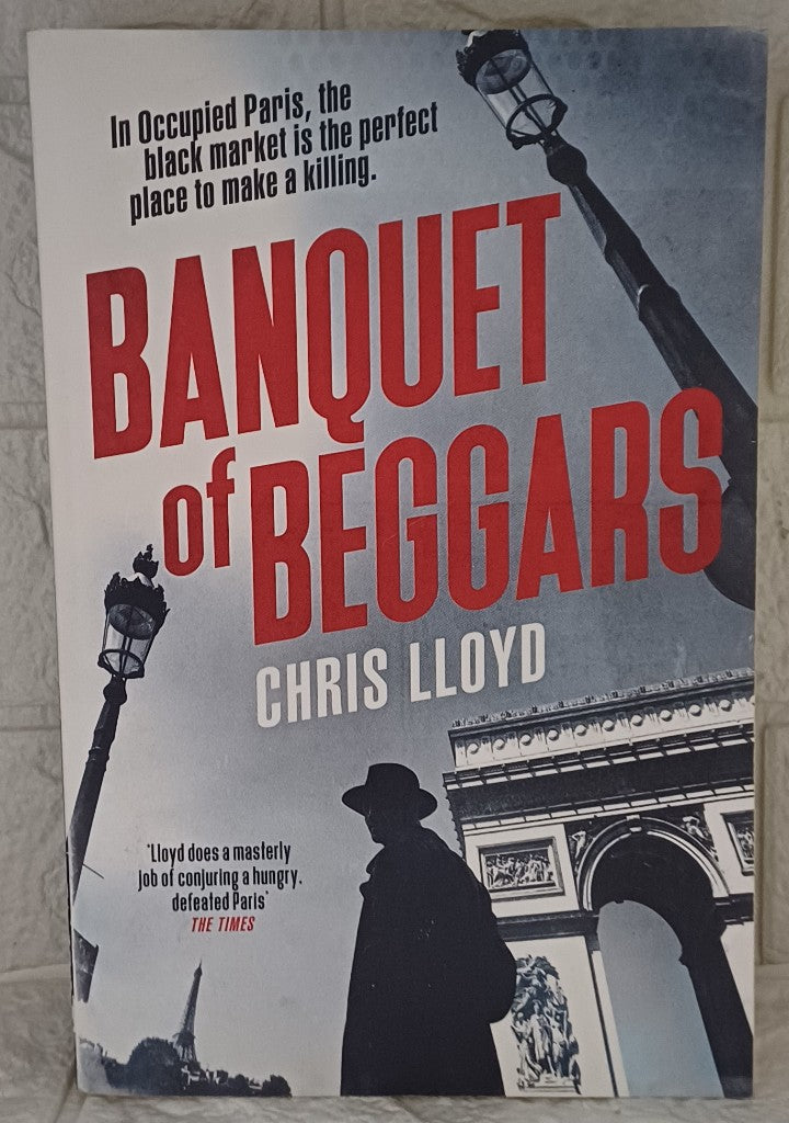 Front Cover Of Banquet of Beggars (Eddie Giral #3) (Chris Lloyd)