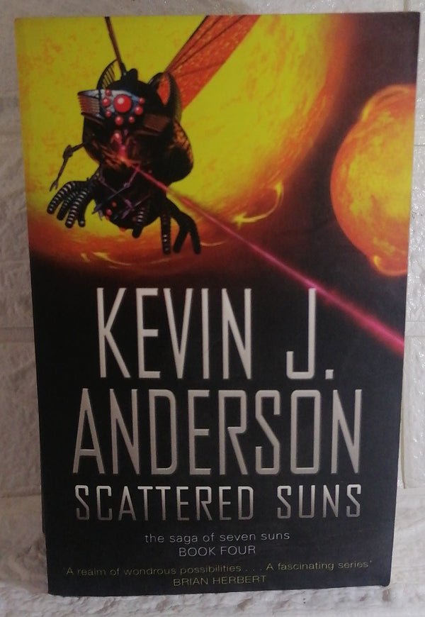 Front Cover Of Scattered Suns (The Saga of Seven Suns, #4) (Kevin J. Anderson)