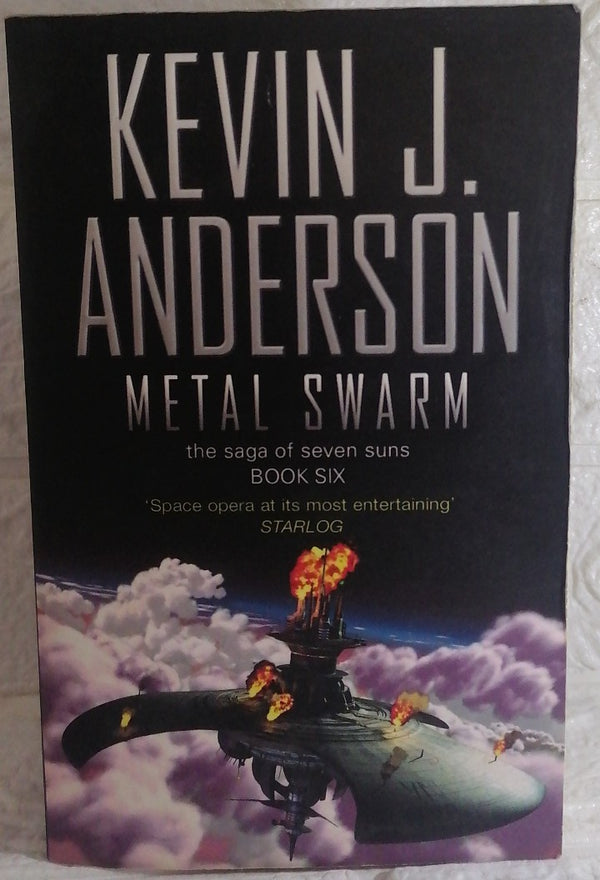 Front Cover Of Metal Swarm (The Saga of Seven Suns, #6) (Kevin J. Anderson)