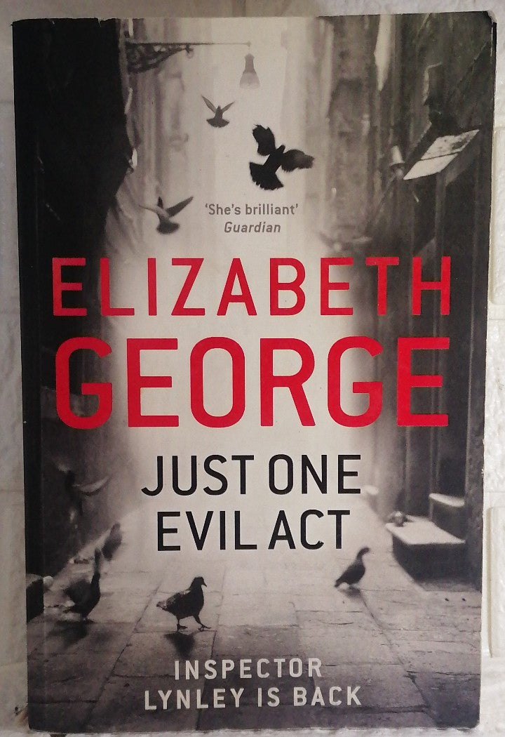 Front Cover Of Just One Evil Act (Elizabeth George)