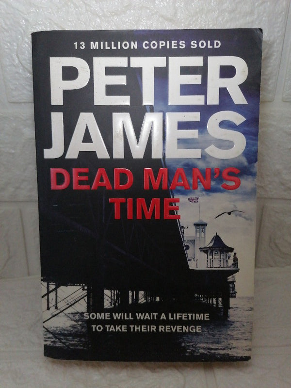 Front Cover Of Dead Man's Time (Roy Grace, #9) (Peter James)