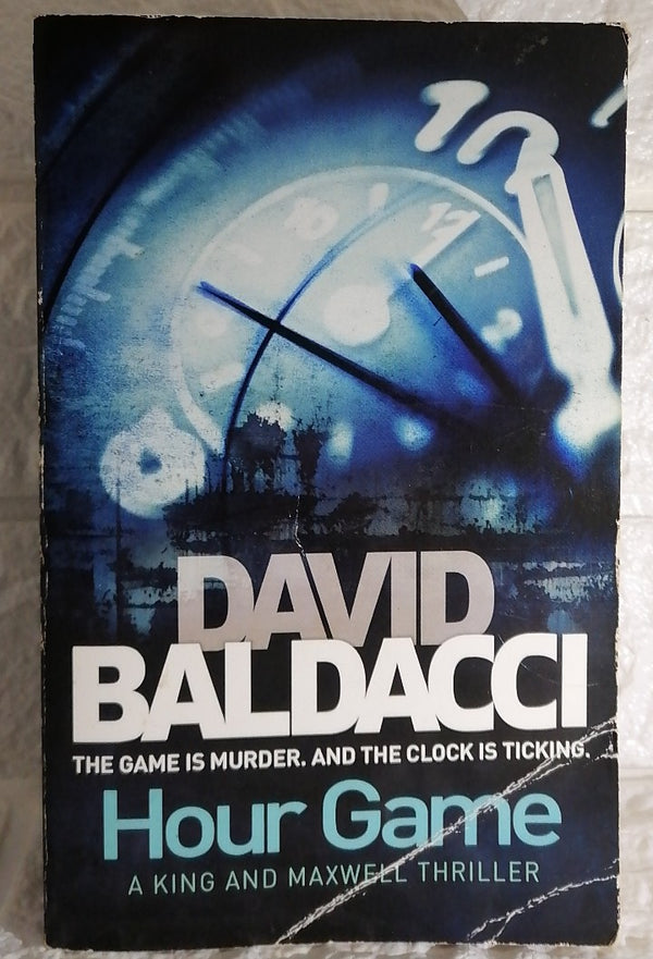Front Cover Of Hour Game ( Sean King & Michelle Maxwell #2) (David Baldacci)