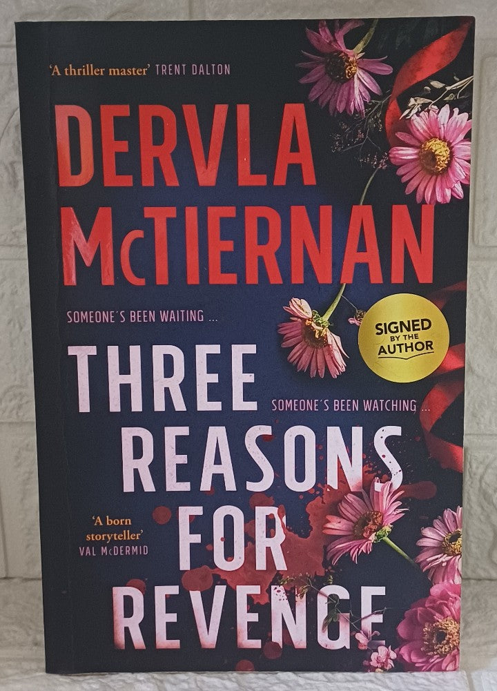 Front Cover Of Three Reasons for Revenge: signed (Dervla McTiernan)