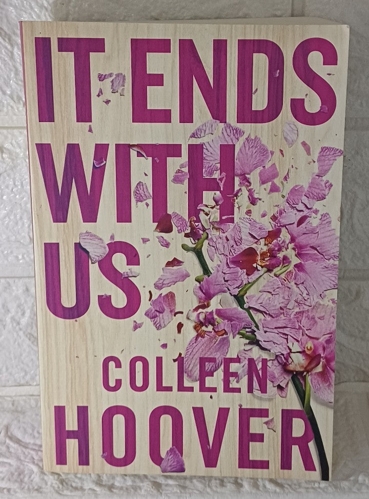 Front Cover Of It Ends with Us (It Ends with Us, #1) (Colleen Hoover)