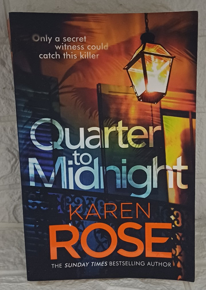 Front Cover Of Quarter to Midnight (Romantic Suspense, #26; New Orleans, #1) (Karen Rose)