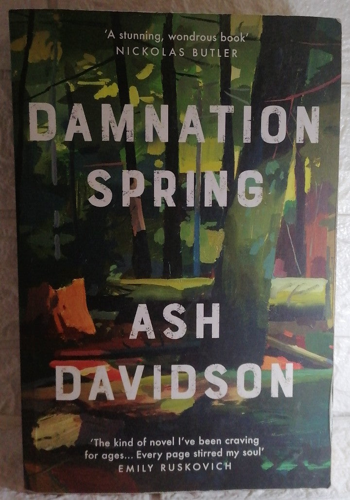 Front Cover Of Damnation Spring (Ash Davidson)