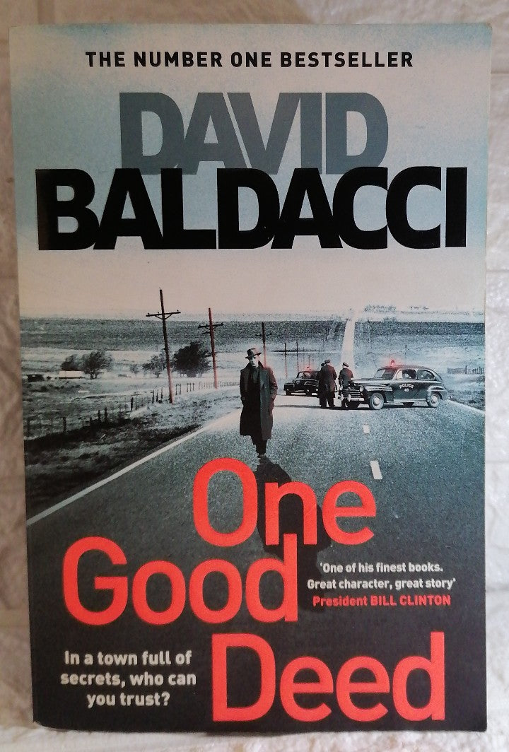 Front Cover Of One Good Deed (Aloysius Archer, #1) (David Baldacci)