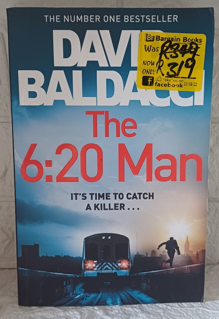 Front Cover Of The 6:20 Man (Travis Devine) (David Baldacci)
