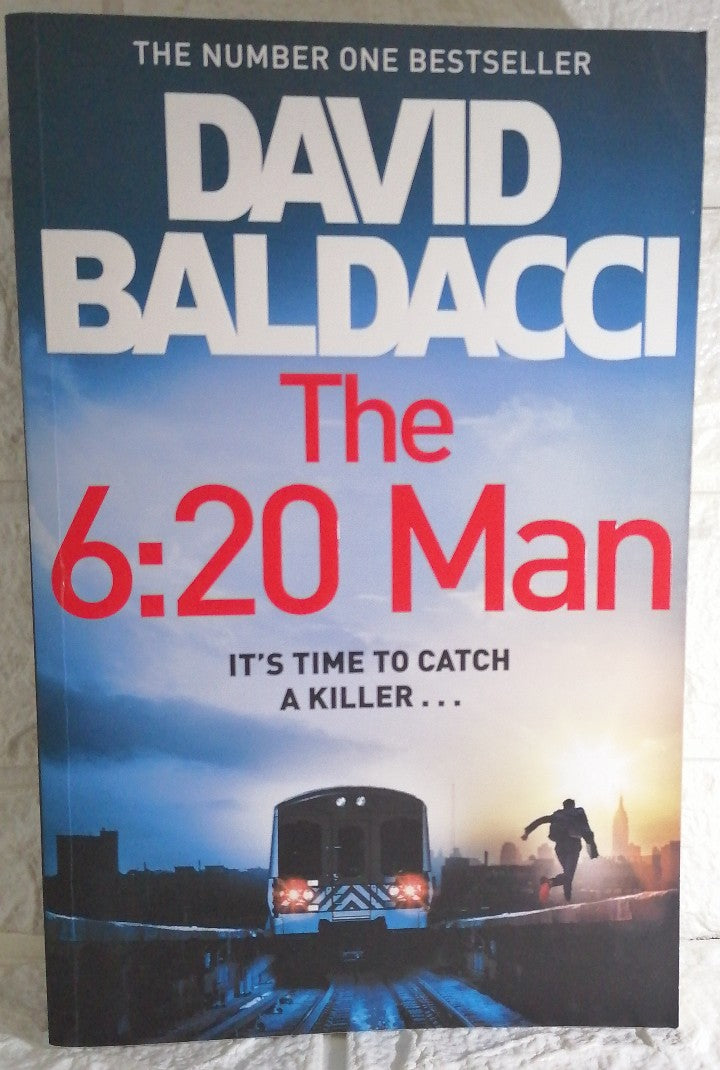 Front Cover Of The 6:20 Man (Travis Devine) (David Baldacci)