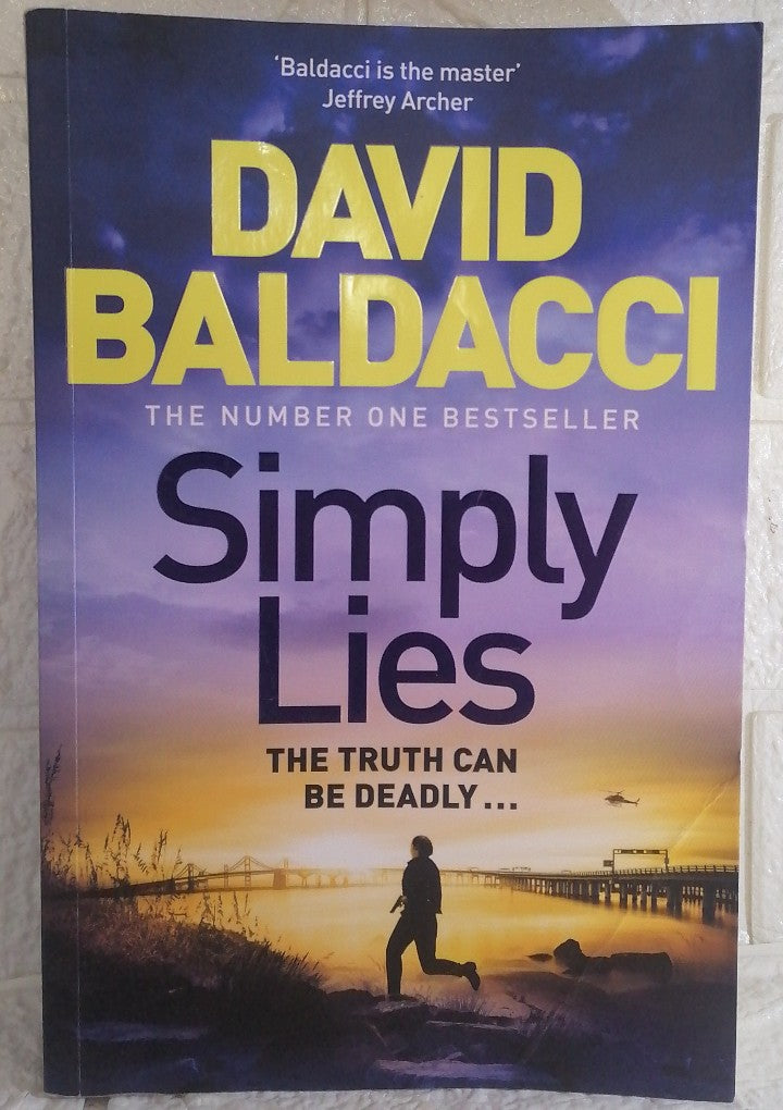Front Cover Of Simply Lies (David Baldacci)