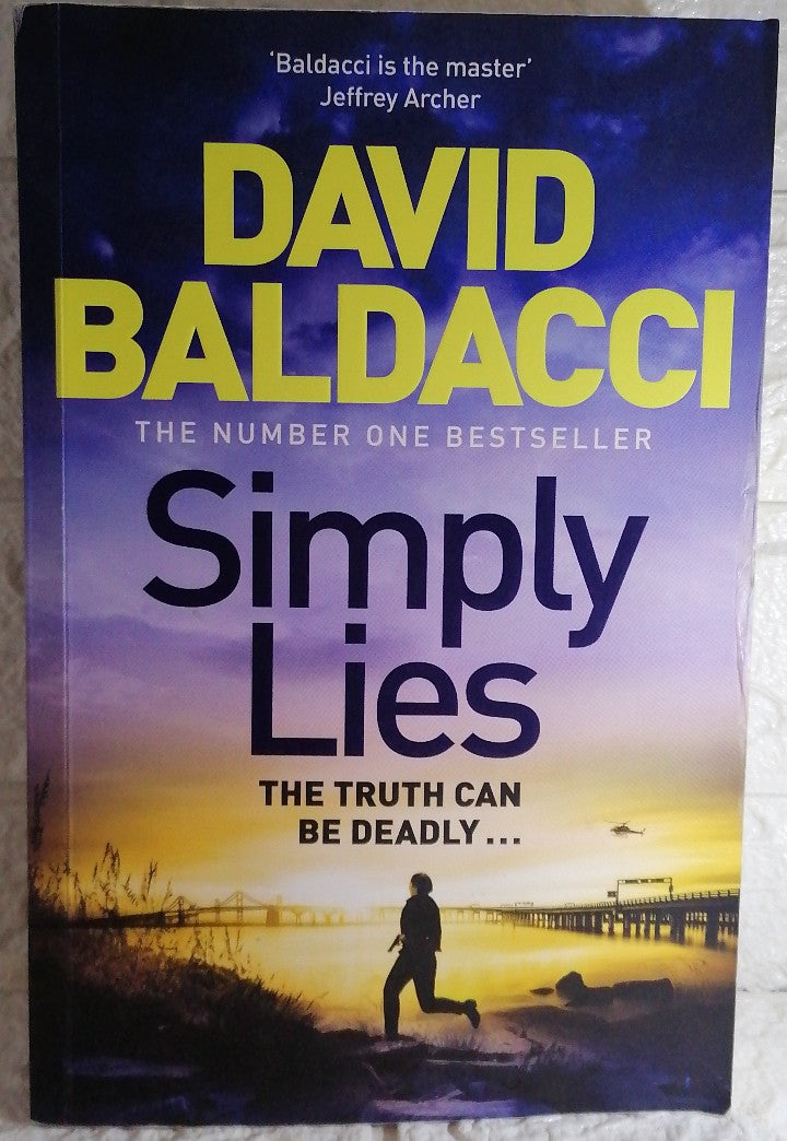 Front Cover Of Simply Lies (David Baldacci)