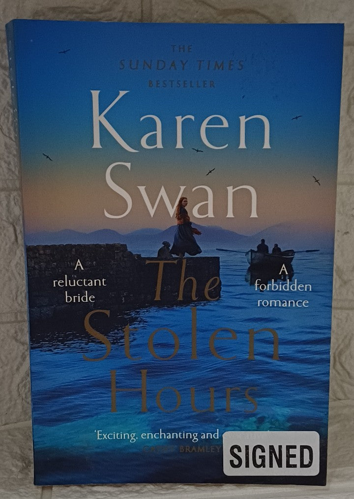 Front Cover Of The Stolen Hours SIGNED (Karen Swan)
