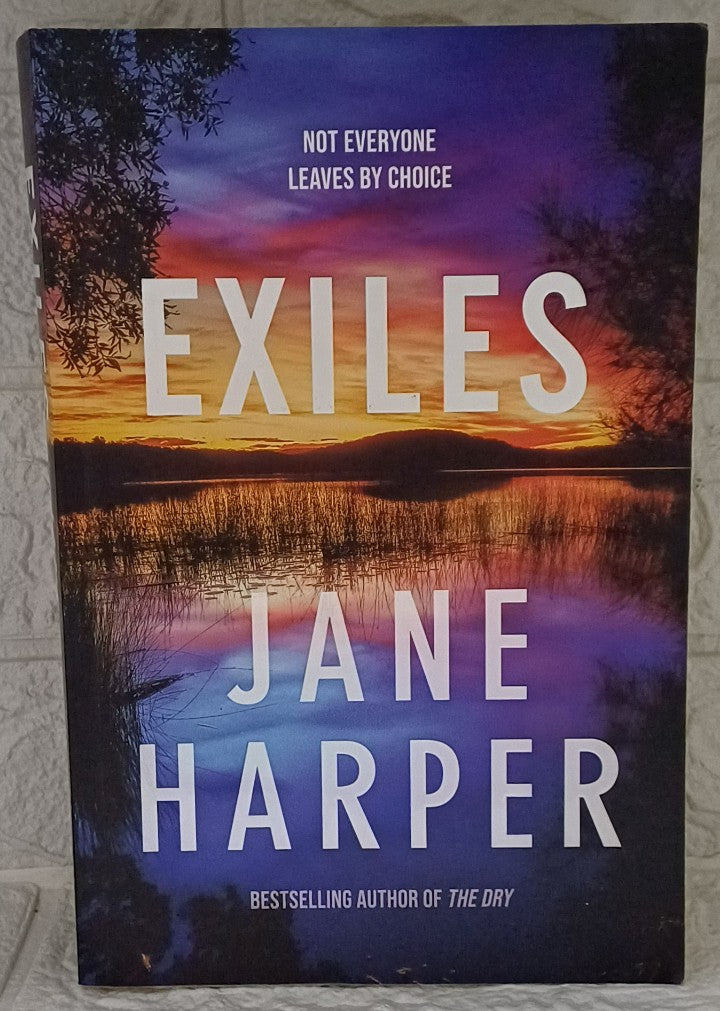 Front Cover Of Exiles (Aaron Falk #3) (Jane Harper)