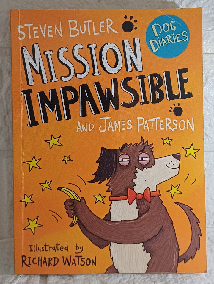 Front Cover Of Mission Impawsible (Dog Diaries, #3) (Richard Patterson)