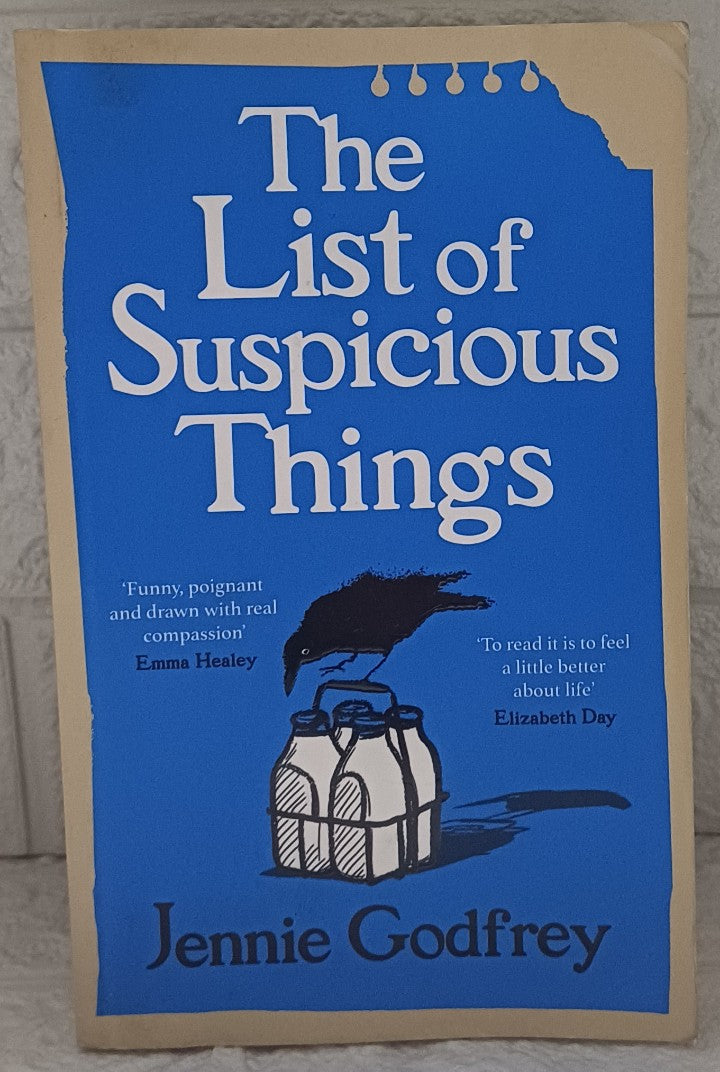 Front Cover Of The List of Suspicious Things (Jennie Godfrey)