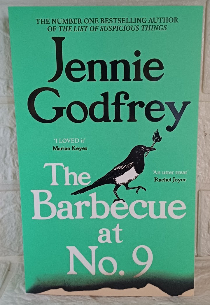 Front Cover Of The barbecue at No.9 (Jennie Godfrey)