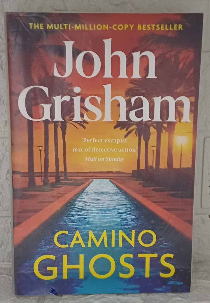 Front Cover Of Camino Ghosts (Camino Island #3) (John Grisham)