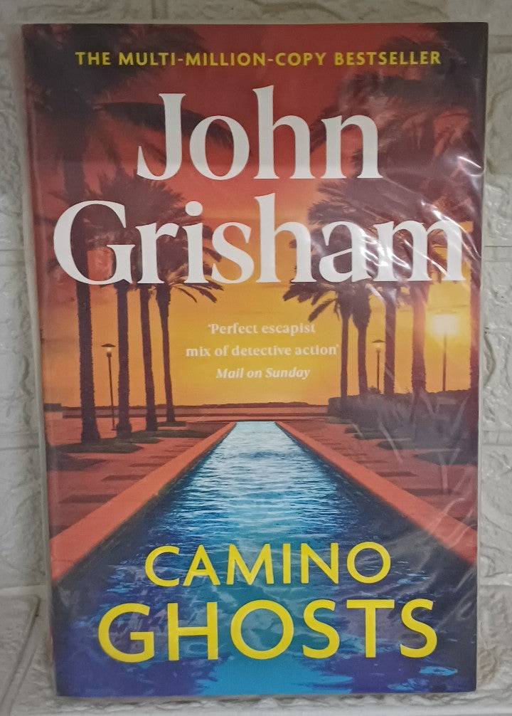 Front Cover Of Camino Ghosts (Camino Island #3) (John Grisham)