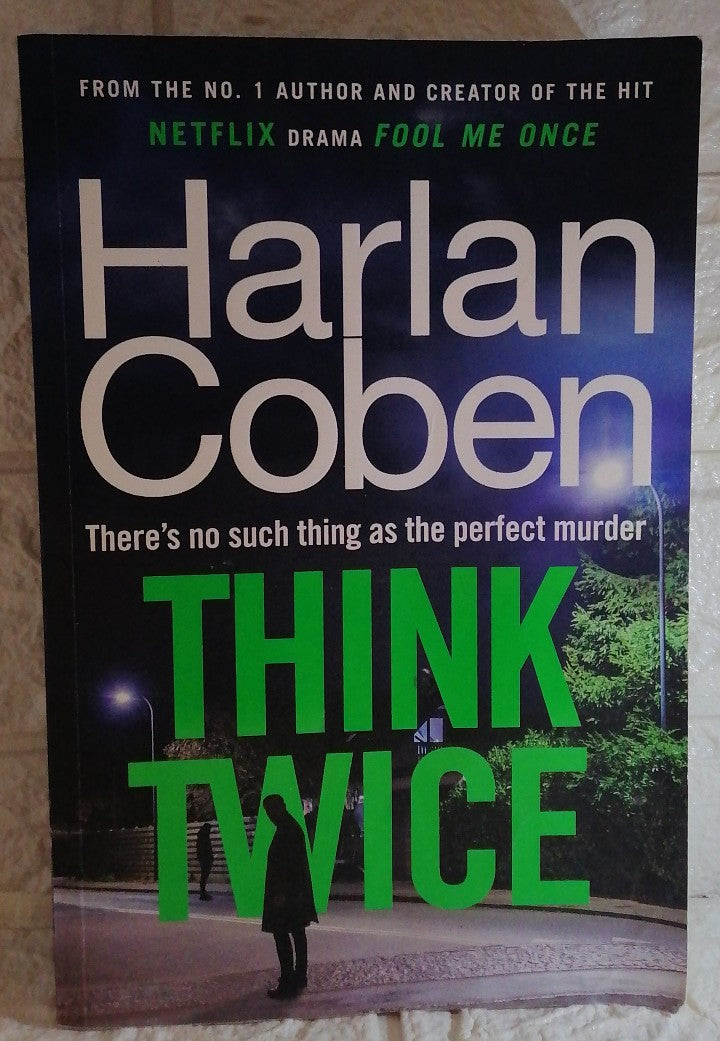 Front Cover Of Think Twice (Myron Bolitar #12) (Harlan Coben)