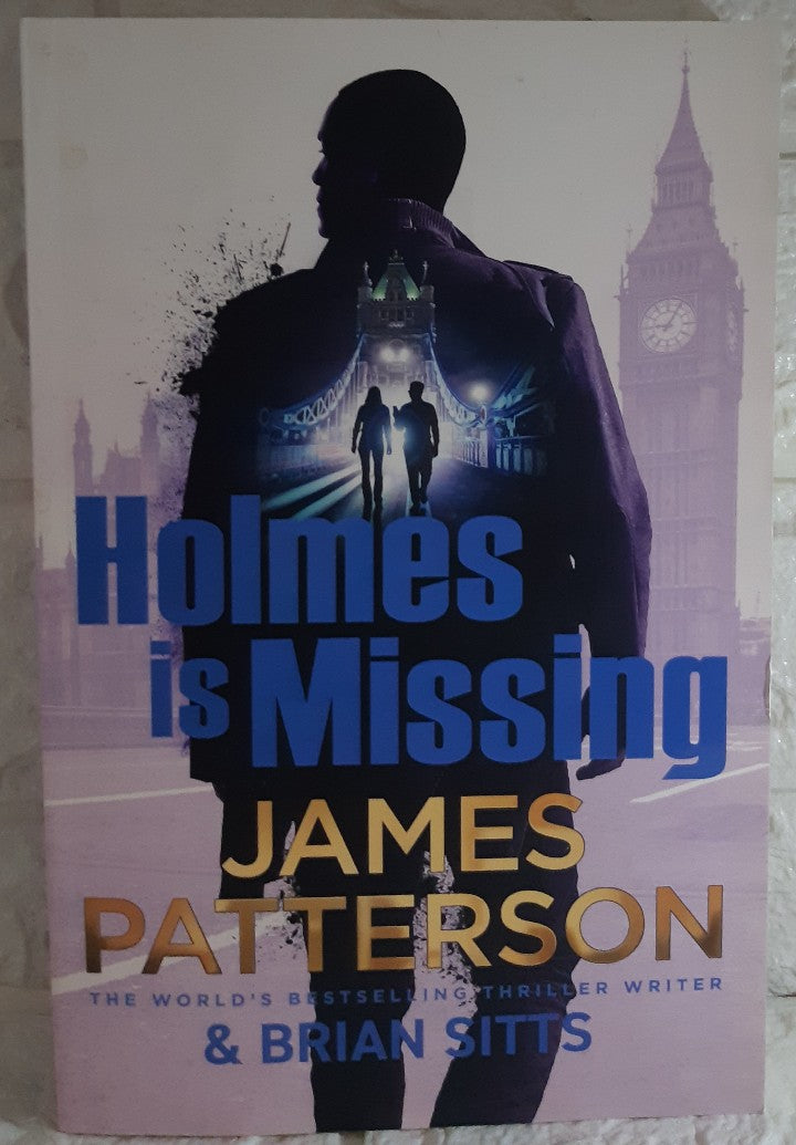 Front Cover Of Holmes Is Missing: (Holmes, Margaret and Poe 2) (Holmes, Margaret & Poe) (Brian Patterson)
