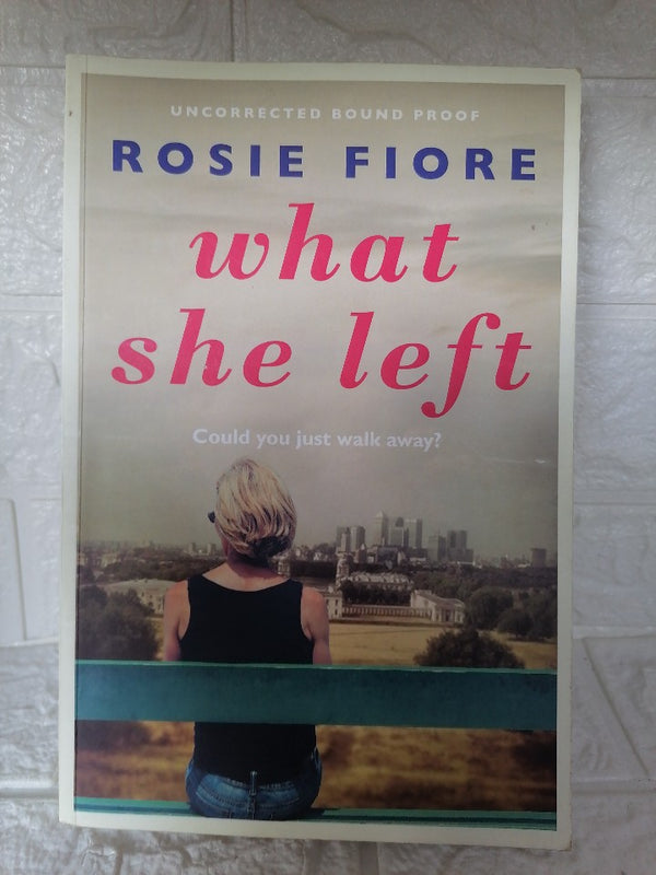 Front Cover Of What She Left (Rosie Fiore)