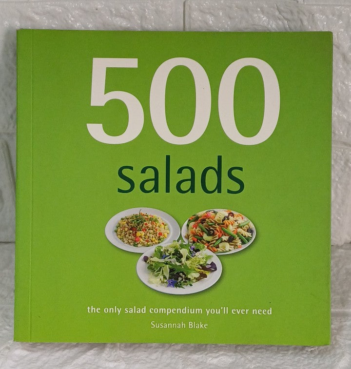 Front Cover Of 500 salads (Susannah Bake)